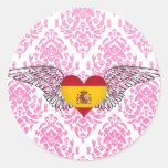 I Liebe Spanien - Flügel Sticker
