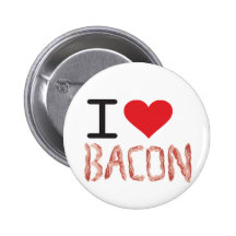 I Liebe-Speck Anstecknadel