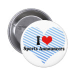 I Liebe-Sport-Ansager Anstecknadel