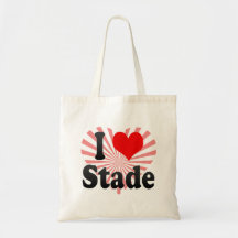 I Liebe Stade, Deutschland. Ich Liebe Stade, Deuts Tragetasche
