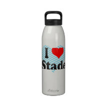 I Liebe Stade, Deutschland. Ich Liebe Stade, Deuts Trinkflaschen