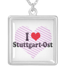 I Liebe Stuttgart-Ost, Deutschland Personalisierter Schmuck