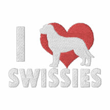 I Liebe Swissies Besticktes Polo Shirt