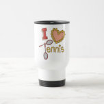 I Liebe-Tennis-Reise-Becher Teehaferl