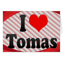 I Liebe Tomas Karten
