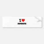 I Liebe unbegrenzt Auto Sticker