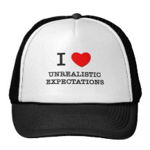 I Liebe-unrealistische Erwartungen Retrokult Cap