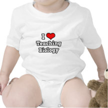 I Liebe-unterrichtende Biologie T Shirt