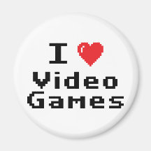I Liebe-Videospiele Magnete