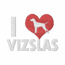I Liebe Vizslas Frauen Besticktes Polohemd