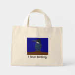 I Liebe-Vogelbeobachtung-Eisvogel-Tasche