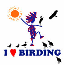 I Liebe-Vogelbeobachtung Photo Skulptur