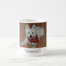 I Liebe Westies! Tassen
