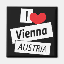 I Liebe Wien Österreich Magnete