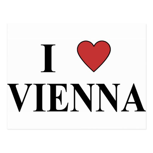 I Liebe Wien Postkarte