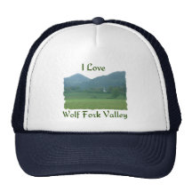 I Liebe-Wolf-Gabel-Tal Netzcap