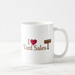 I Liebe-Yard-Verkäufe Kaffee Tassen