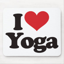 I Liebe-Yoga Mauspad