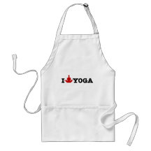 I Liebe-Yoga Schürze