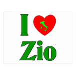 I Liebe Zio Postkarte