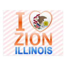 I Liebe Zion, IL Postkarten