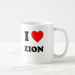 I Liebe Zion Kaffee Tasse