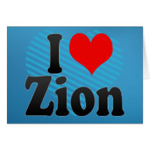 I Liebe Zion Karten