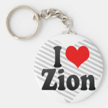 I Liebe Zion Schlüsselbänder