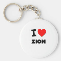 I Liebe Zion Schlüsselbänder