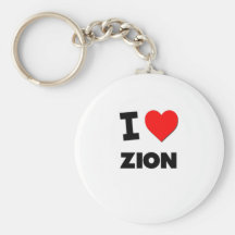 I Liebe Zion Schlüsselbänder