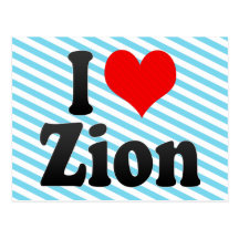 I Liebe Zion, Vereinigte Staaten Postkarten