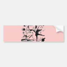 I Liebe zu tanzen Autosticker