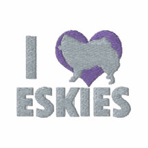I Liebeeskies-lila gesticktes Hemd