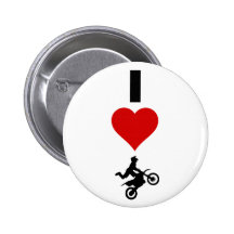 I LiebeMotocross (vertikal) Button