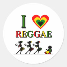I LiebeReggae Sticker