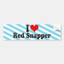 I Lieberote Snapper Auto Sticker