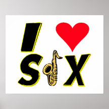 I LiebeSax Plakate