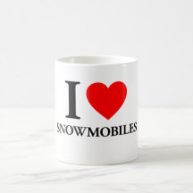 I LiebeSnowmobiles Kaffeetasse