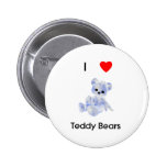 I Liebeteddy-Bären Buttons