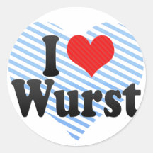 I LiebeWurst Sticker