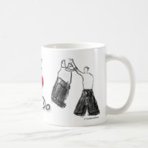 I like Aikido - Shomen-uchi Ikkyo Tazas De Café