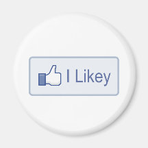 I Likey Facebook Magnete