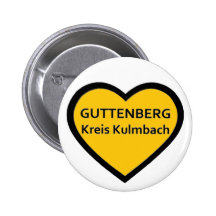 I Love Guttenberg Kreis Kulmbach Buttons