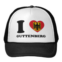I LOVE GUTTENBERG KULT CAP