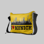 I Love München Stadt Skyline - Kuriertasche kuriertaschen