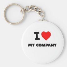 I Love My Company Schlüsselanhänger