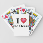 I love the ocean bicycle card deck