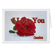 I love You Grandma Grußkarten