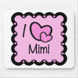 I niedliches T-Shirt der Liebe-Mimi Mauspads