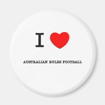 I ordnet Liebe-Australier Fußball an Magnete